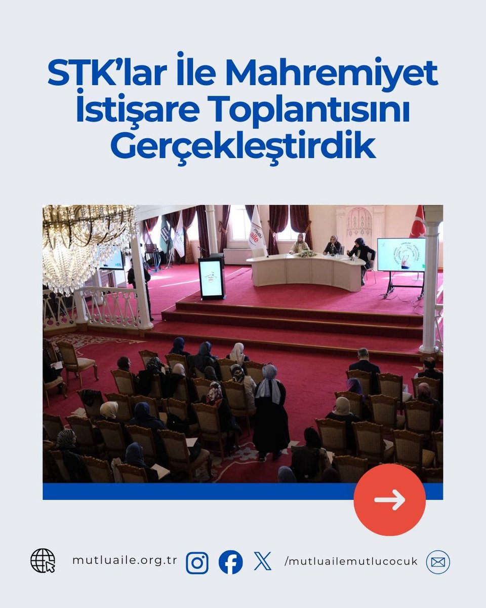 _mutluaile's tweet photo. Toplantımıza teşrif eden tüm sivil toplum kuruluşlarına ve değerli temsilcilerine katkıları için teşekkür ediyor, bu istişarenin hayırlara vesile olmasını diliyoruz. 🌿 @insanmedeniyet https://t.co/16mjJmDHfu