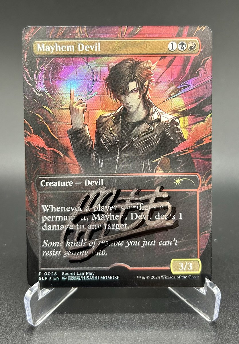 RT @Yat04767128: 今年最後の新作プルーフを投下。 百瀬寿先生の波乱の