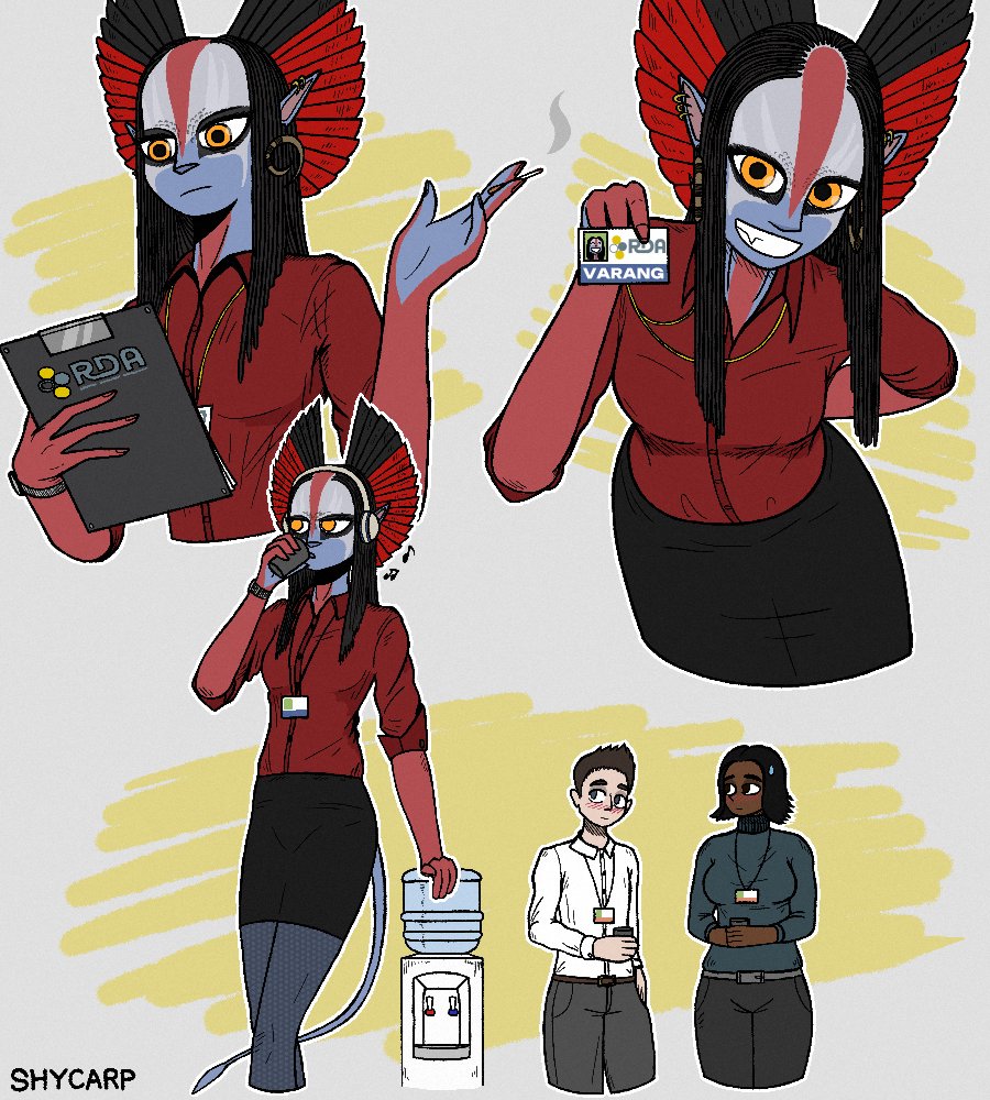 ShyCarp86's tweet image. Varang as RDA employee