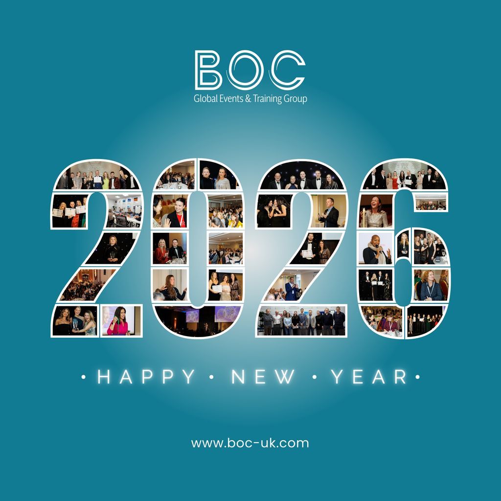 🎉 Happy New Year from BOC Global Events &amp; Training Group!