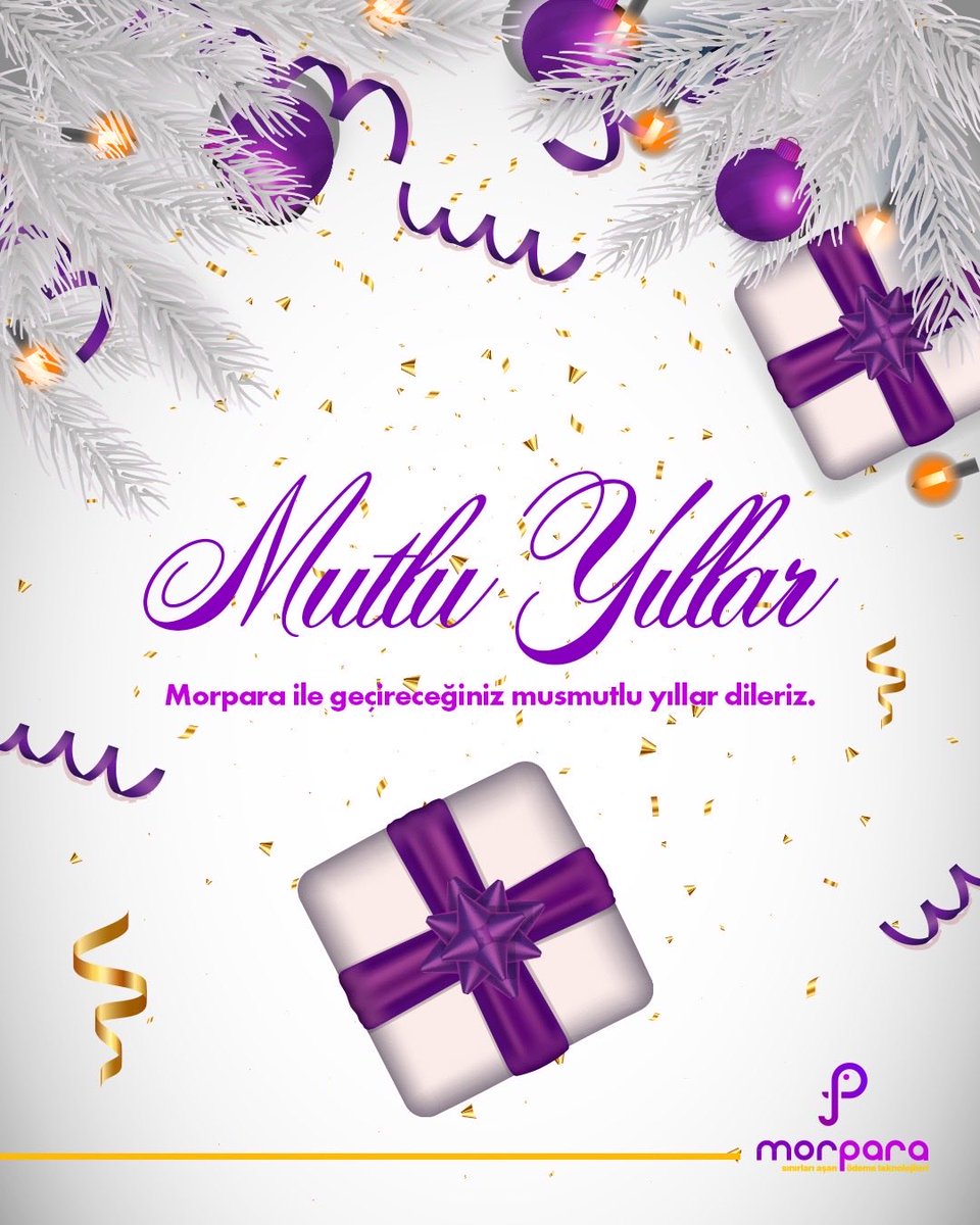 2026’ya girerken sınırları geride bırakıyoruz.
Yeni yılda da sınırları aşan çözümler Morpara’da.
 Mutlu yıllar 💜