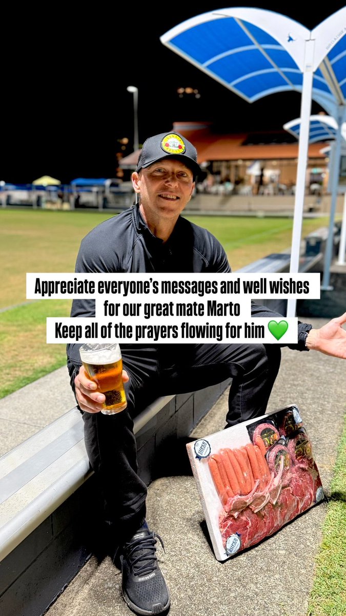 Philpott1927's tweet photo. Marto is a battler. Appreciate all of the messages 💙@damienmartyn https://t.co/AUpBRnFzxu