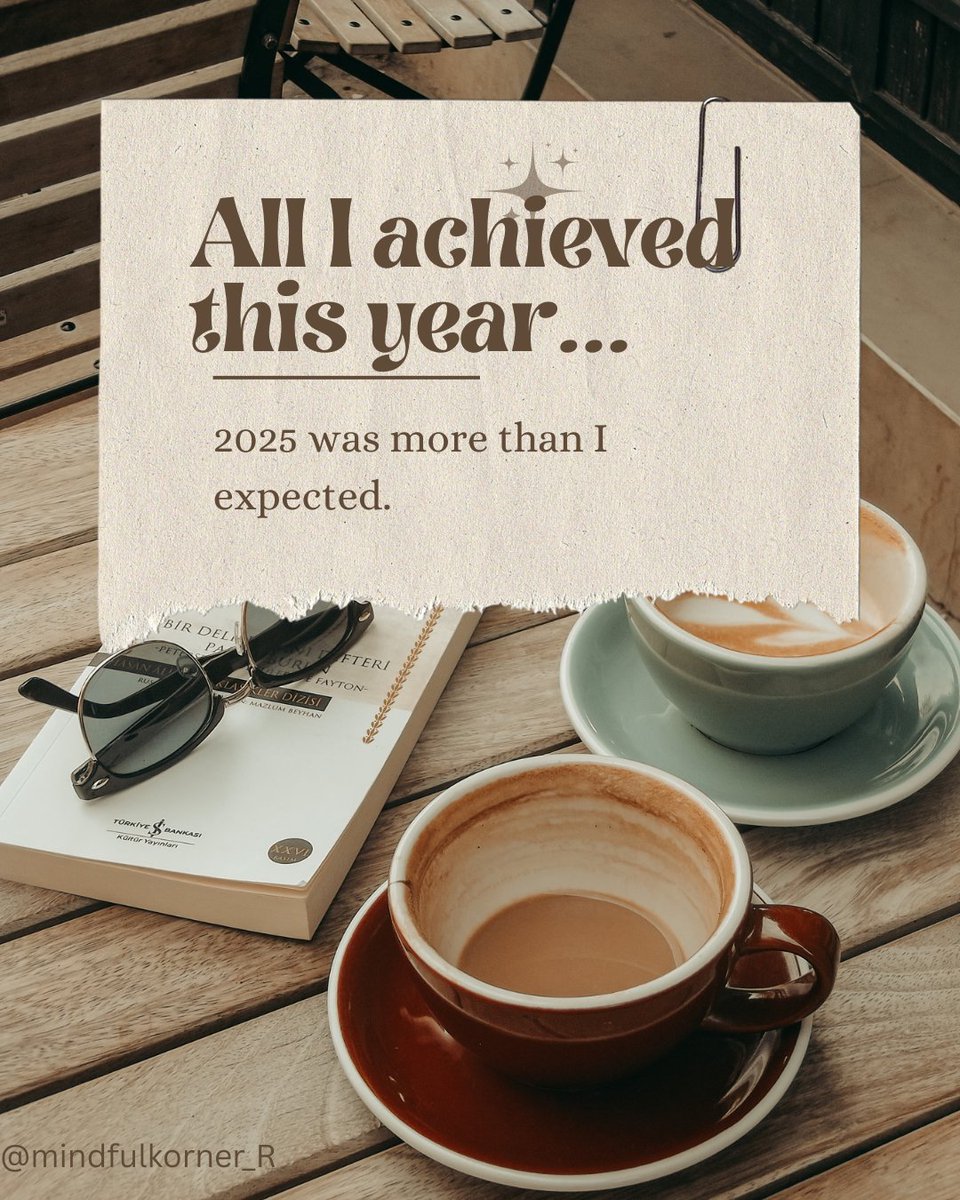 MindfulKorner's tweet photo. 2025 didn’t feel loud while I was living it.
There were days I honestly thought I wasn’t doing enough. Days I sat with myself, questioning everything.
But this year gave me something better than noise clarity.

Here are a few collections of my wins in 2025.. https://t.co/4htc1I64zf