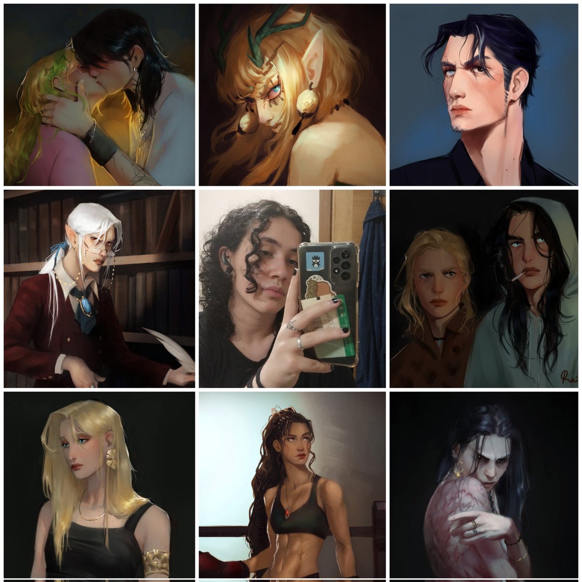 Me uno al #artvsartist2025 para recapitular y poner broche final a este año 🍃

Muchas gracias a todos por el cariño y el apoyo que me habéis dado desde que estoy aquí, el año que viene más y mejor 🩵🩵