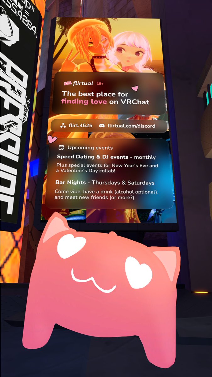 Flirtual tweet media