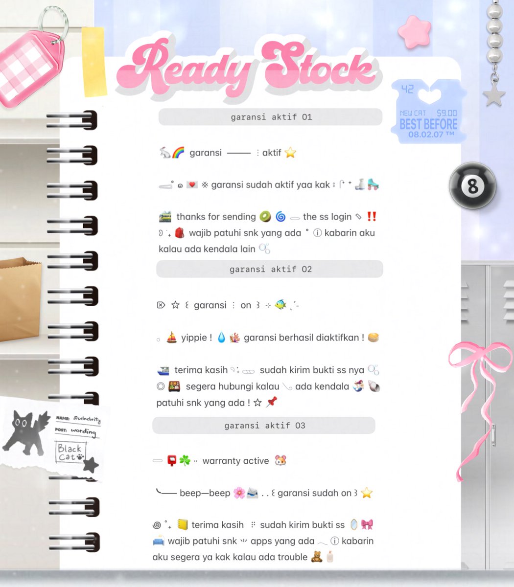 celnebrity's tweet image. 🛼⭐️ help repost pls ₊ ׁ ?  thankyou 💝 ^..^ ꒱ 

🎀  sena  bawa  6 wording garansi aktif   —— 𓏮  siap  dijemput  ᰔ  jangan  lupa  (@)  setelah DM 

👛  IDR 5.000  📝⠀

꒰ #zonauang️ #zonajajan #zonaba ꒱