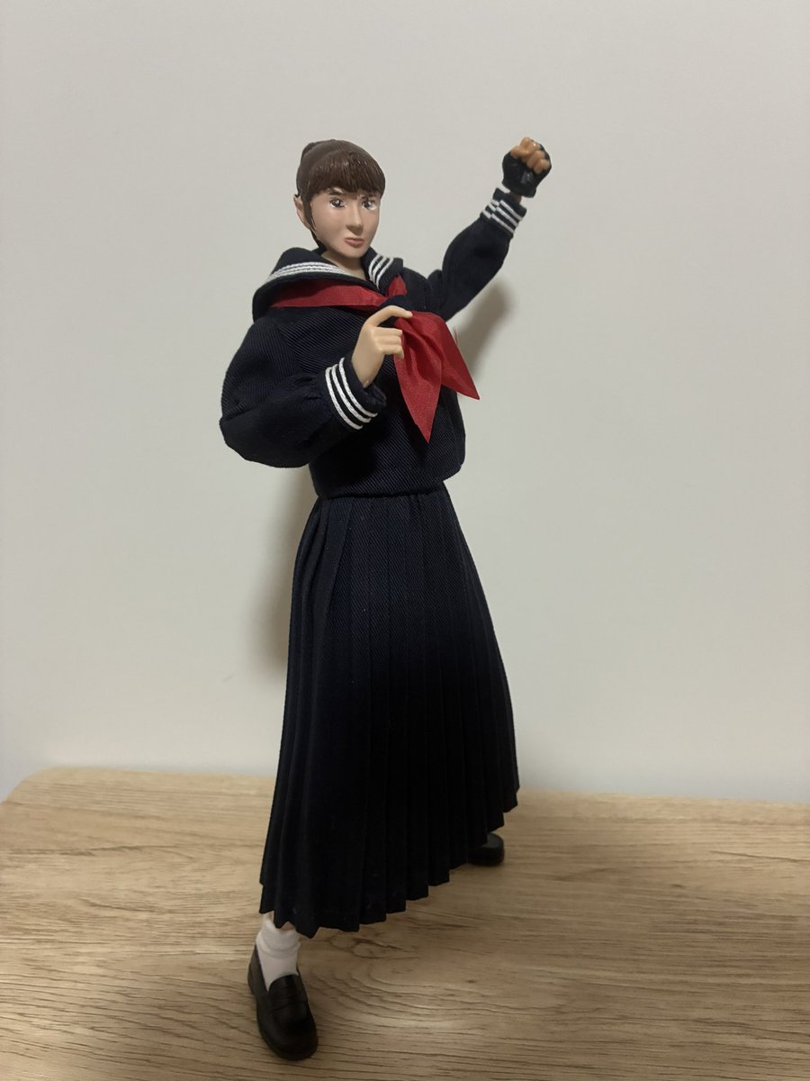 今年はここまで。 #スケバン刑事 #麻宮サキ #フィギュア #12インチ