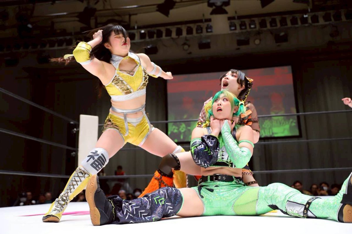 ワミレス 向日葵好きさま 💚天ちゃのアクトレスリング引退 💛かなちゃんへのイエローの継承 素敵