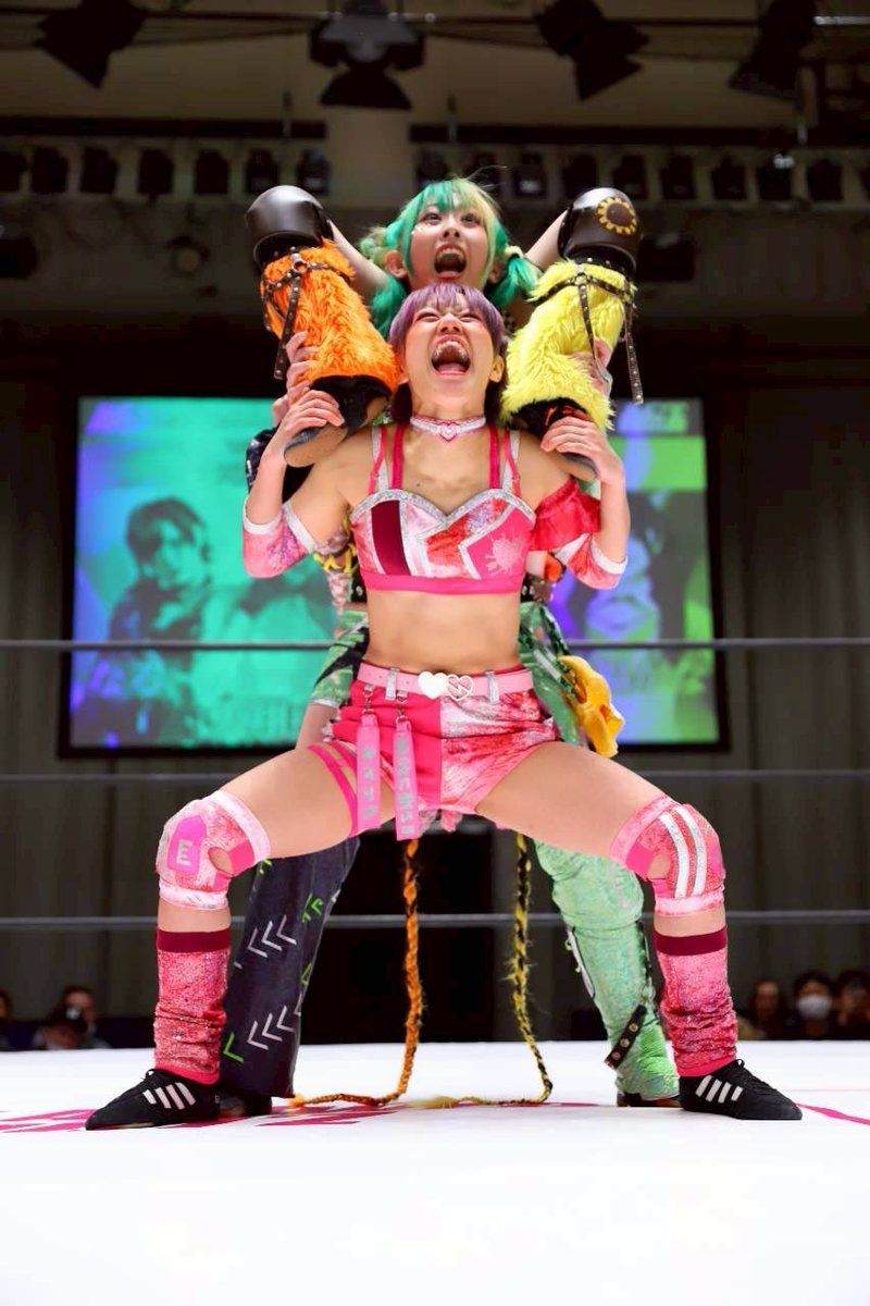 ワミレス 向日葵好きさま 💚天ちゃのアクトレスリング引退 💛かなちゃんへのイエローの継承 素敵