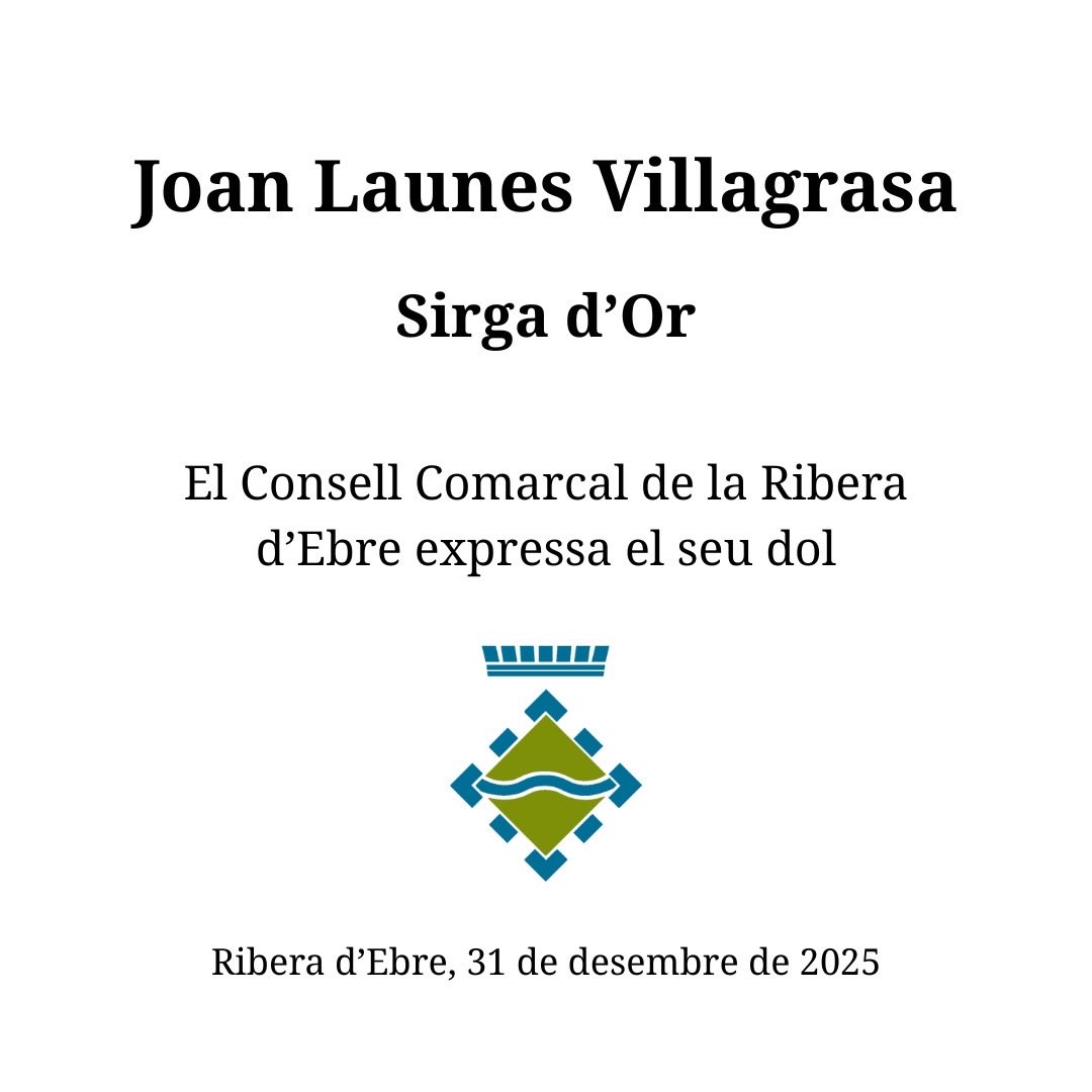 Consell Comarcal de la Ribera d’Ebre tweet media