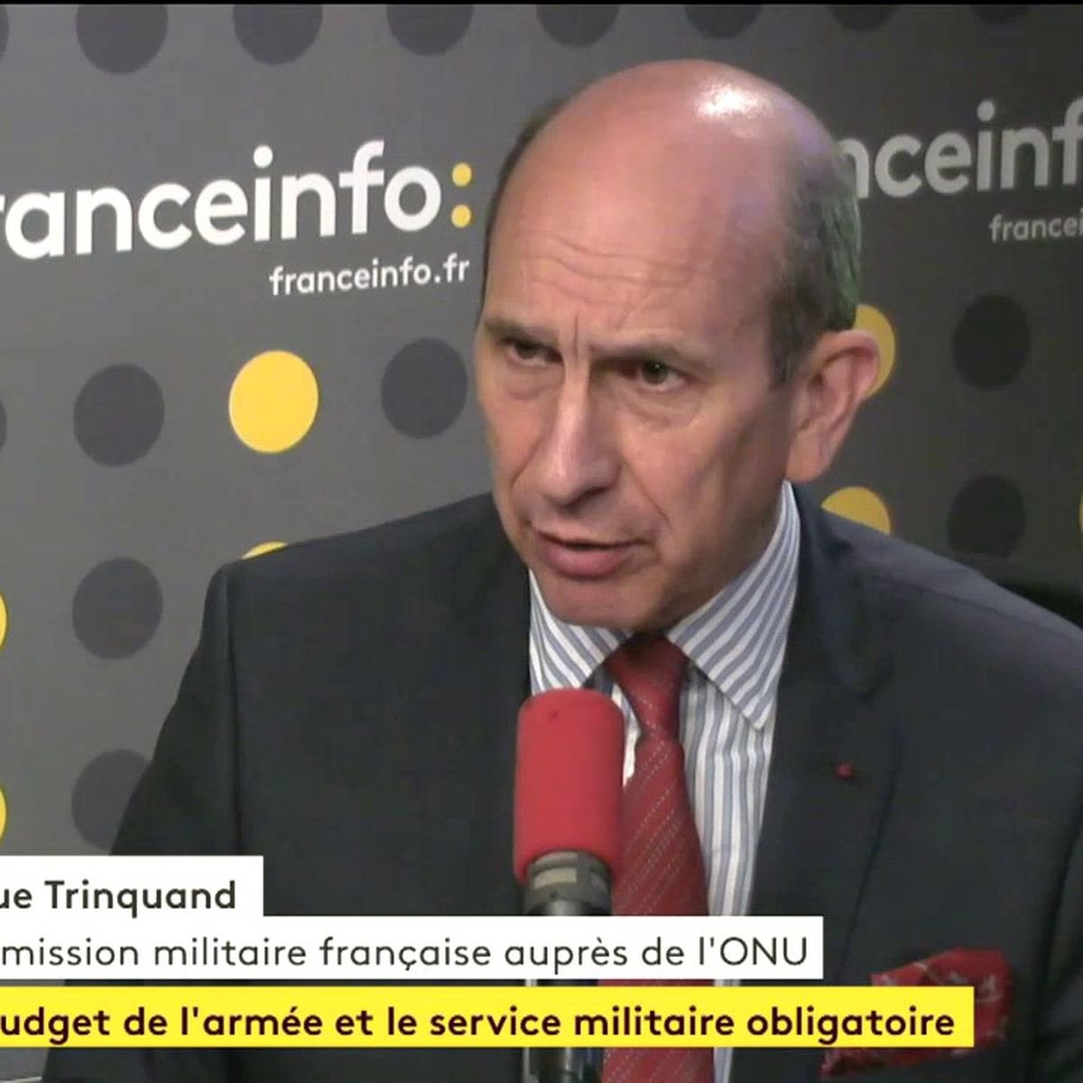 ALERTE EUROFASCISME ! (cf vidéo ⤵️)

Interview hallucinante et si révélatrice du général de plateau Trinquand sur France Info. Il était conseiller Défense de Macron en 2017.

Selon lui, c’est clair, Macron doit dire ce soir que « la guerre d’Ukraine c’est NOTRE guerre ! »

Il