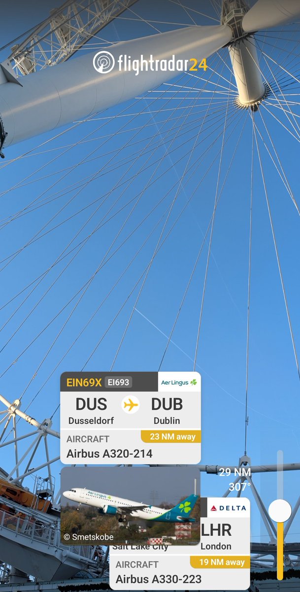 flightradar24's tweet photo. Aer Lingus flight spotted flying over Big Ben.
#ARview https://t.co/BhStNglDSG