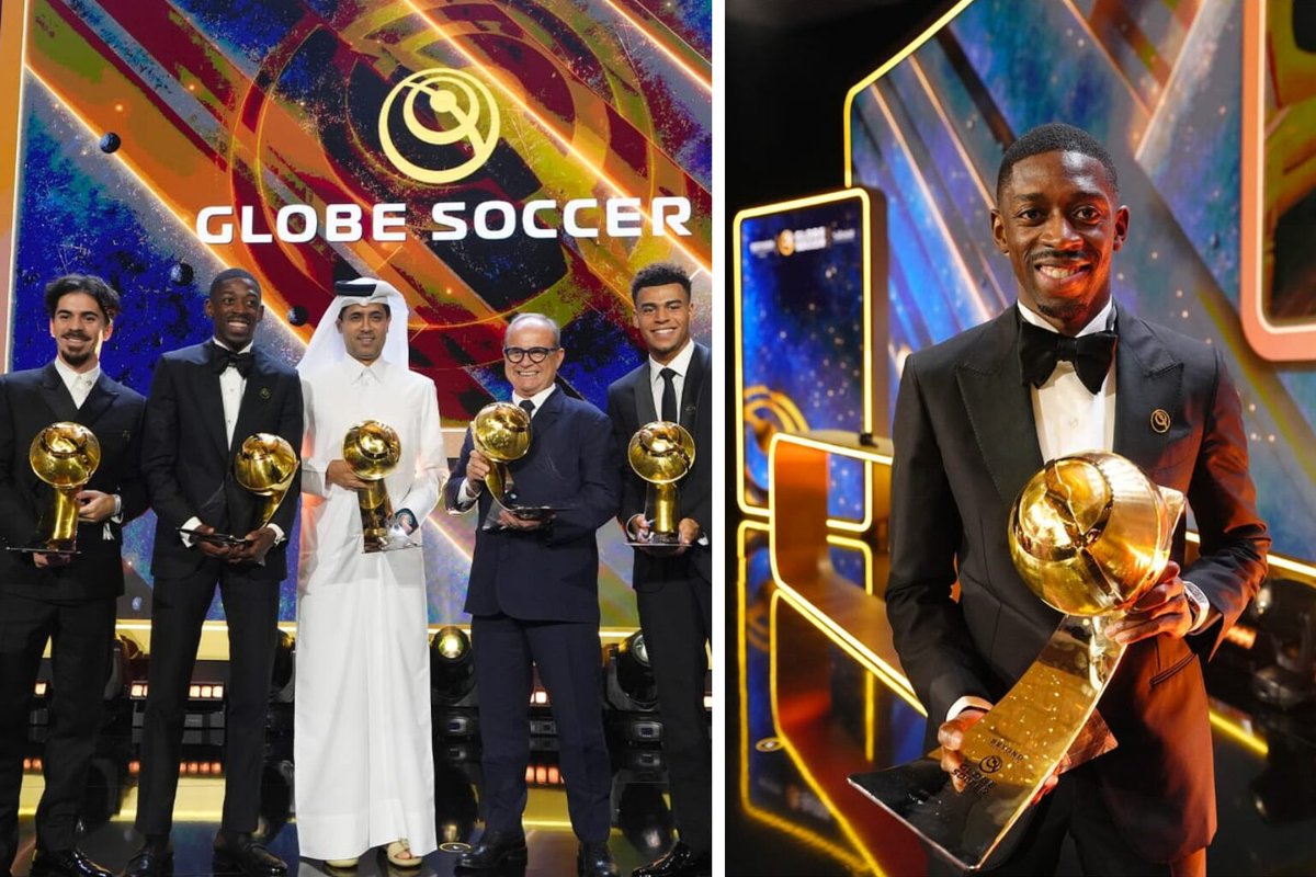CalcioWeb's tweet image. Il PSG domina ai Globe Soccer Awards 2025 con ben 7 premi! 🏆 Da Dembélé a Luis Enrique, il club parigino segna una stagione storica. È solo l'inizio di una nuova era di eccellenza nel calcio? #PSG #GlobeSoccerAwards

calcioweb.eu/news/psg-trion…...