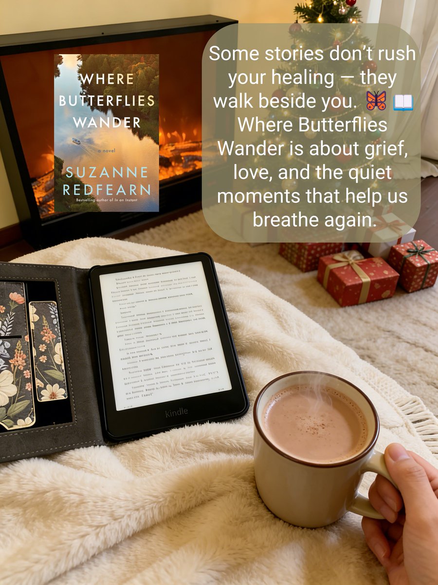 cobakcase's tweet image. I didn’t expect this book to stay with me the way it did. 🦋📖
Where Butterflies Wander felt quiet, tender, and honest — like sitting with someone who doesn’t try to fix your grief, just understands it.

#cobak #HolidayVibes #CobakCase #kindlecase #HappyNewYear #kindlegirl