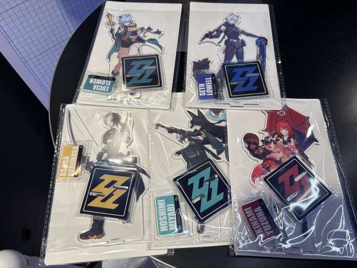 GiGO限定 ゼンレスゾーンゼロ ビッグアクリルスタンド vol.2 10種