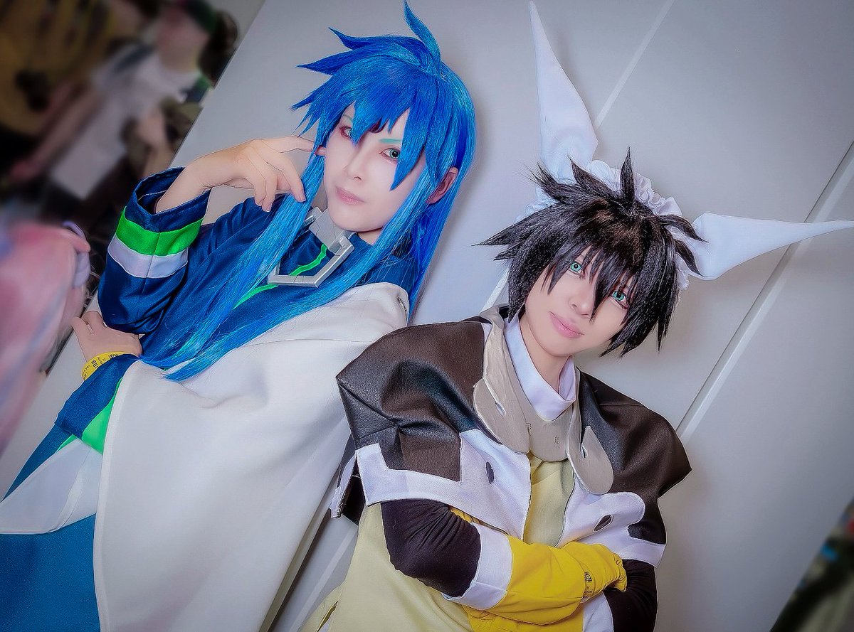 #cosplay

封神演義 コスプレ
太公望 ミショル
楊戩　ヒツオ
お写真 tsukaさん <a href="/tsuka_cam/">tsuka_c</a>

令和に冬コミで封神演義コスが出来たぞ！！！
ミショル2週間で2着の衣装RTA本当お疲れ様！
tuskaさんマジ今年もお世話になりました！

#C107 #C107_cos #C107コスプレ