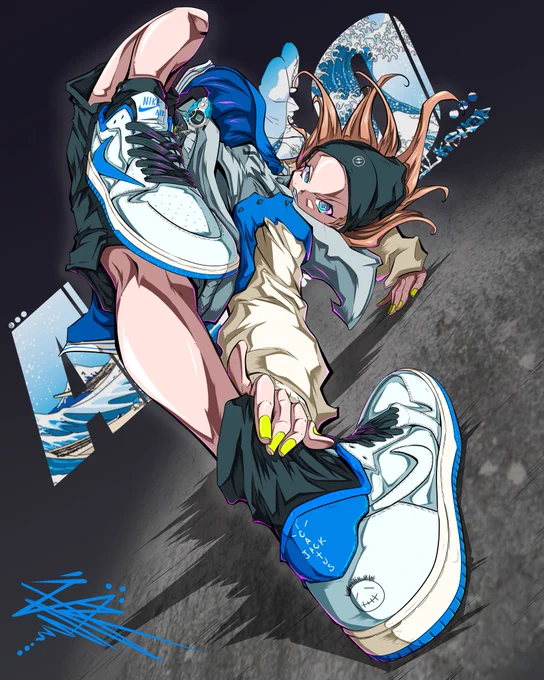 2025年スニーカーイラスト傑作選 『NIKE/ナイキスニーカー部門』 ・Travis Scott×Fragment×AIRJORDAN1 MB ・AIRJORDAN1 Chicago low ・AIR MAX 95 Neon ・AIRJORDAN4 THUNDER 来年も沢山スニーカーを描いていきたいですねー(*'∀`*) #あんよチャン #スニーカーイラスト