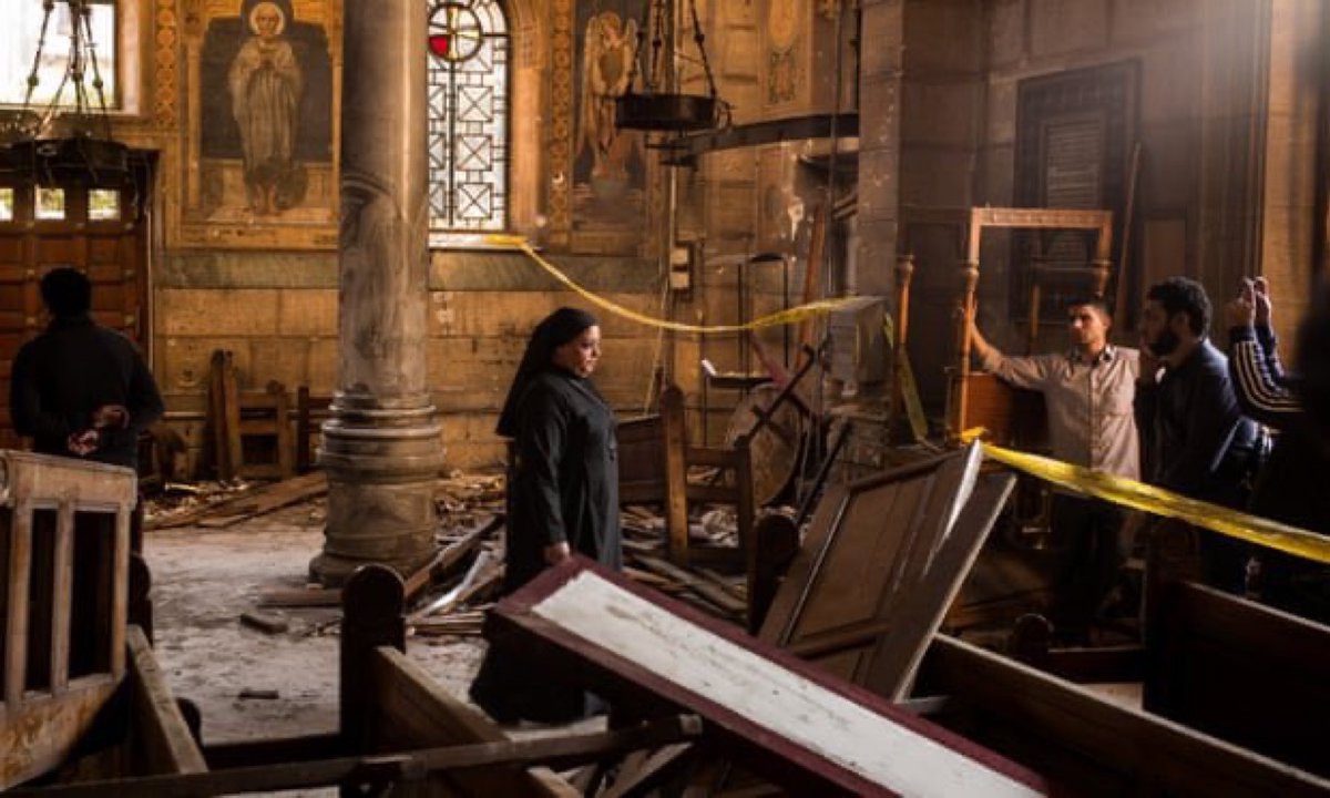 realMaalouf's tweet image. 14 years ago today, Palestinian terrorists from Gaza illegally crossed into Egypt and bombed a Coptic church in Alexandria during midnight Mass on New Year’s Eve.

23 Coptic Christians were killed, and 97 were injured.

Islamists consider this ‘resistance.’