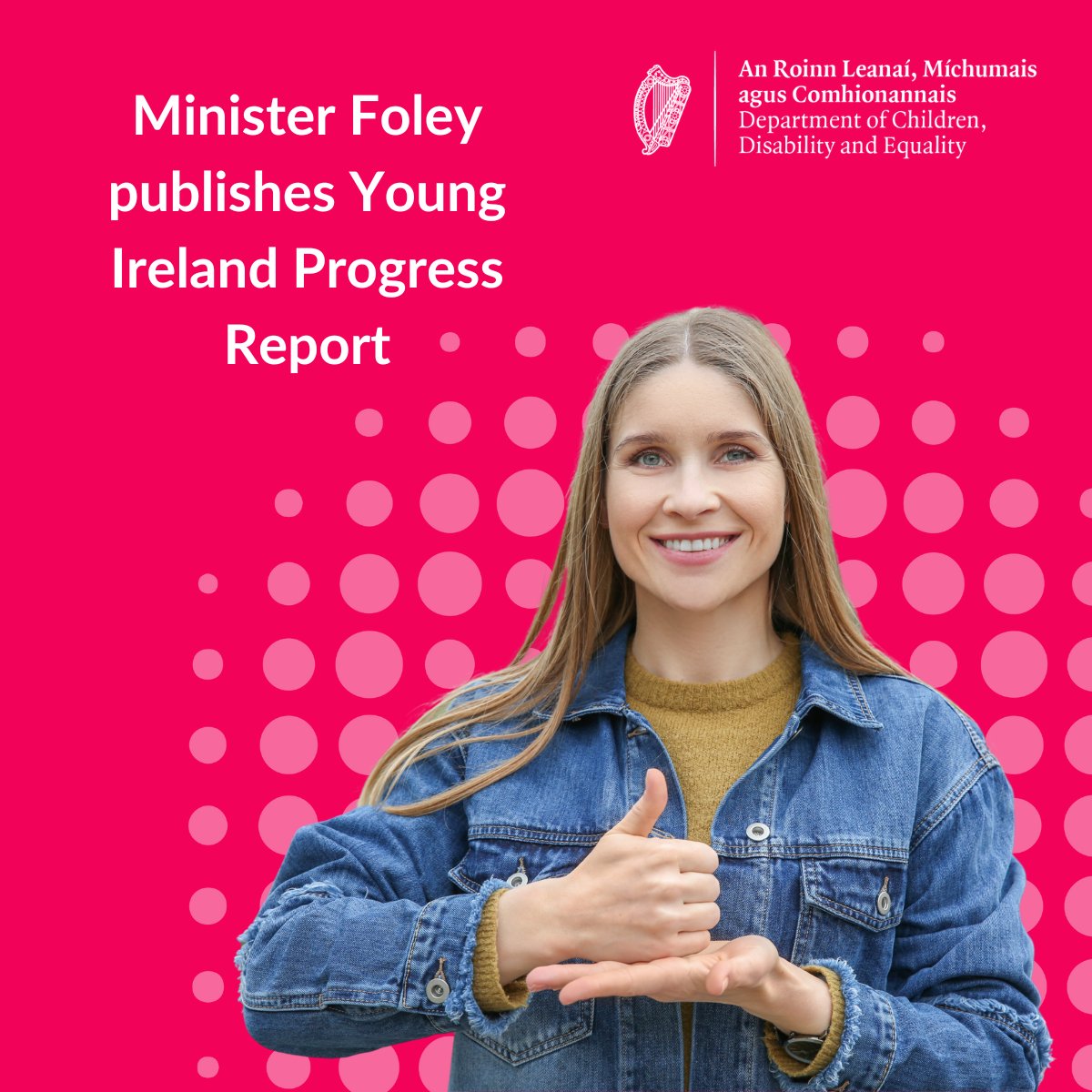 Department of Children, Disability and Equality (@DeptCDE) / Posts / X, image size:1200x1200