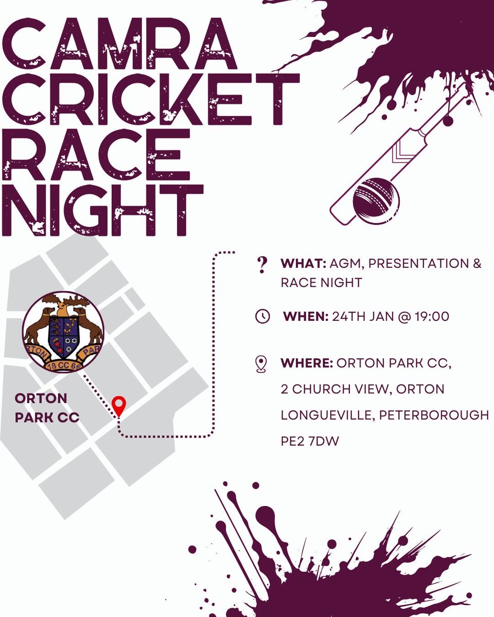 CAMRA Cricket Club tweet media