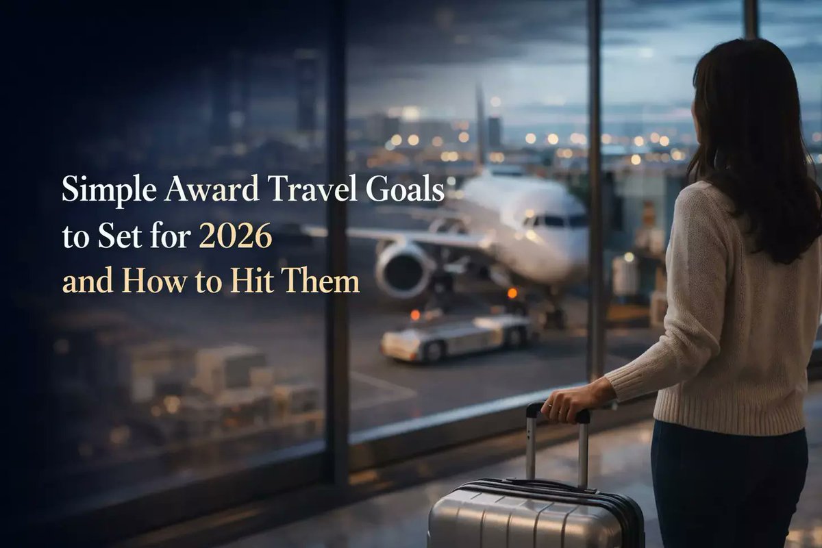 AwardTravelHub's tweet photo. Simple Award Travel Goals to Set for 2026 and How to Hit Them
https://t.co/6HmkN35CuP
#AirlineMiles #Awardtravelgoals #Frequentflyerprograms
- ✈️Earn free trips now! https://t.co/l9gElm8kSu