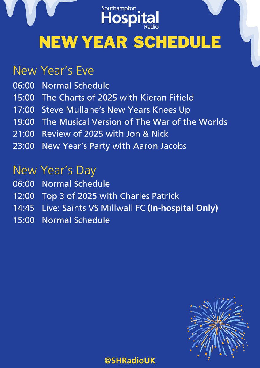 Southampton Hospital Radio tweet media