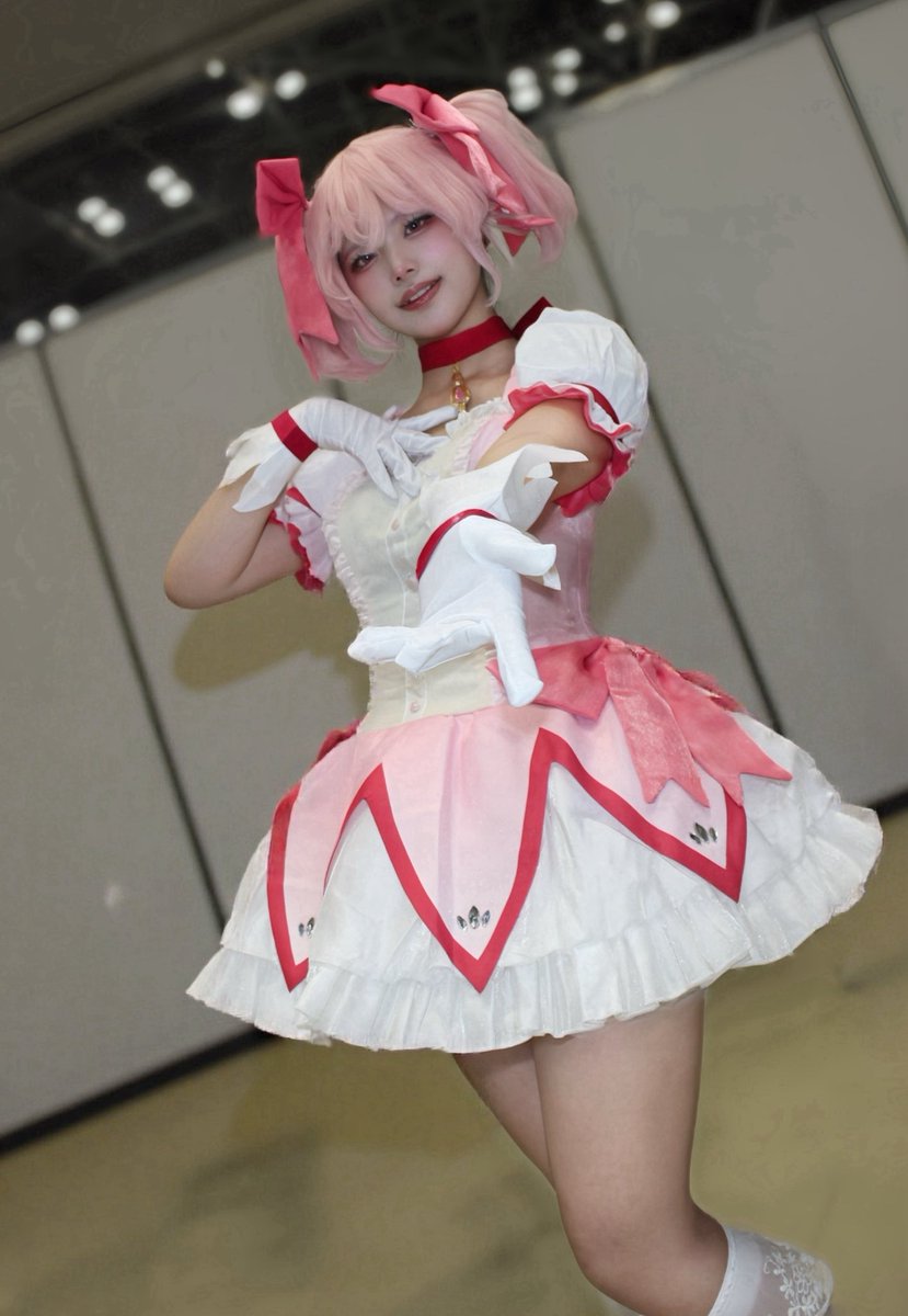 ⚠︎cosplay まどマギ/鹿目まどか photo:ゆうちぇるさん ｢ ひとりじゃ