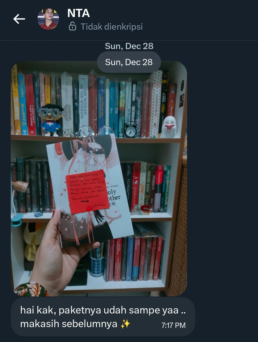 milosalju's tweet image. Thank you kak @tri_as22 udh jajan di aku. Happy reading 🫶😍