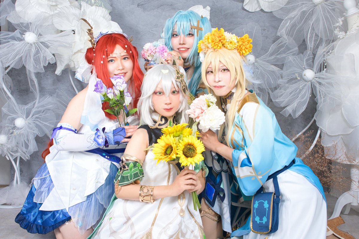 hinomotonadesik's tweet photo. Cosplay
原神/Genshin Impact

以前の併せで、スメール女子で撮影していただきました！
なんとスペシャルゲストも！？

※一部加工しています
📸風太さん(@fuutaroom )
 #双子主催の花神誕祭1116 https://t.co/famioAK8nt