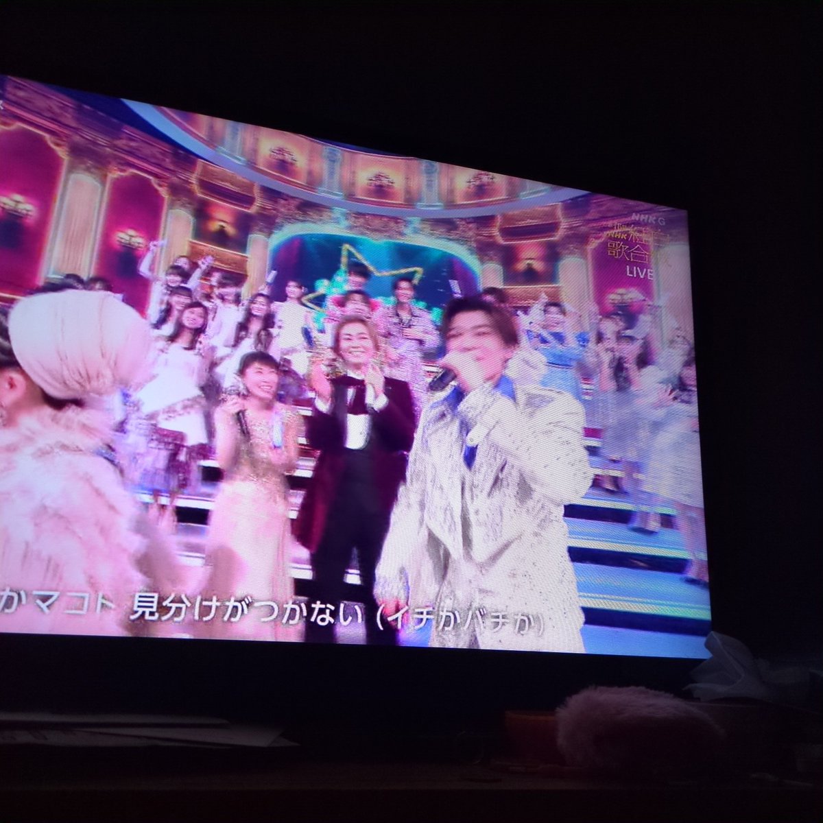 madam_sonomi's tweet image. #紅白歌合戦2025 
 #新浜レオン
 #FunFunFun 
キタキタ(((o(*ﾟ▽ﾟ*)o)))
レオン様•*¨*•.¸♬︎✨
盛り上がレオン❣️