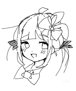 ワッチミー　手描きイラスト だ*う様 【手描きイラスト 064】オリジナル原画色紙 「不発！最弱かめ