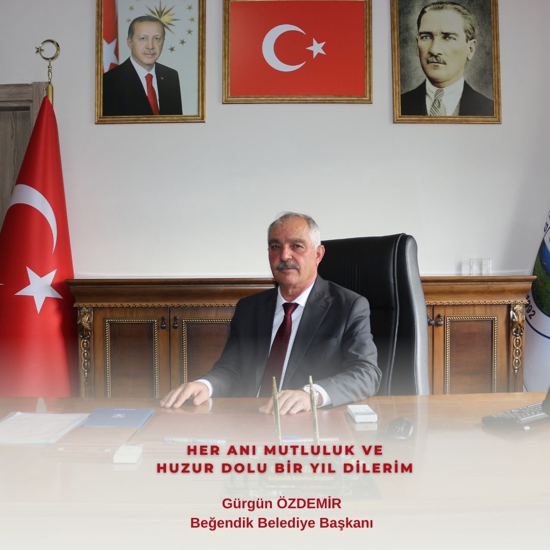 BegendikBld's tweet photo. Yeni yılın ülkemize ve tüm insanlığa barış, kardeşlik, bolluk ve bereket getirmesini diliyor,
Yeni yılınızı en içten dileklerimle kutluyorum…

Gürgün ÖZDEMİR
Beğendik Belediye Başkanı https://t.co/6qVBq4eX8B