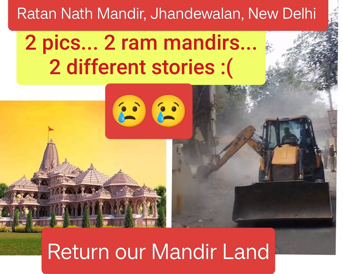 myhtc1001's tweet photo. Ratan Nath Mandir still waits for justice... 33 days since damages..
Millions are desperate for justice, 
Jhandewalan, new delhi
Wake up @narendramodi @AmitShah @gupta_rekha @myogiadityanath @VHPDigital https://t.co/ndL2gWYMZi