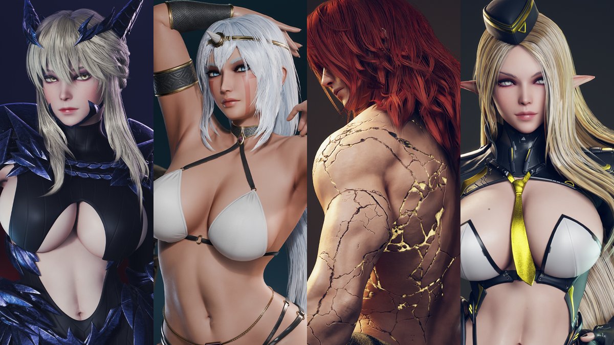 RyanReos's tweet photo. 2025 is almost over, huh? Somehow I managed to finish four character projects this year😊

- Artoria Lancer Alter 
- Pillar Woman 
- Radagon of the Golden Order 
- Cyberpunk Elf https://t.co/htP1AtXI4o