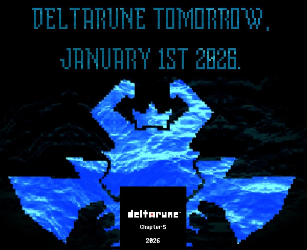 NotISCallie's tweet image. #DELTARUNETOMORROW