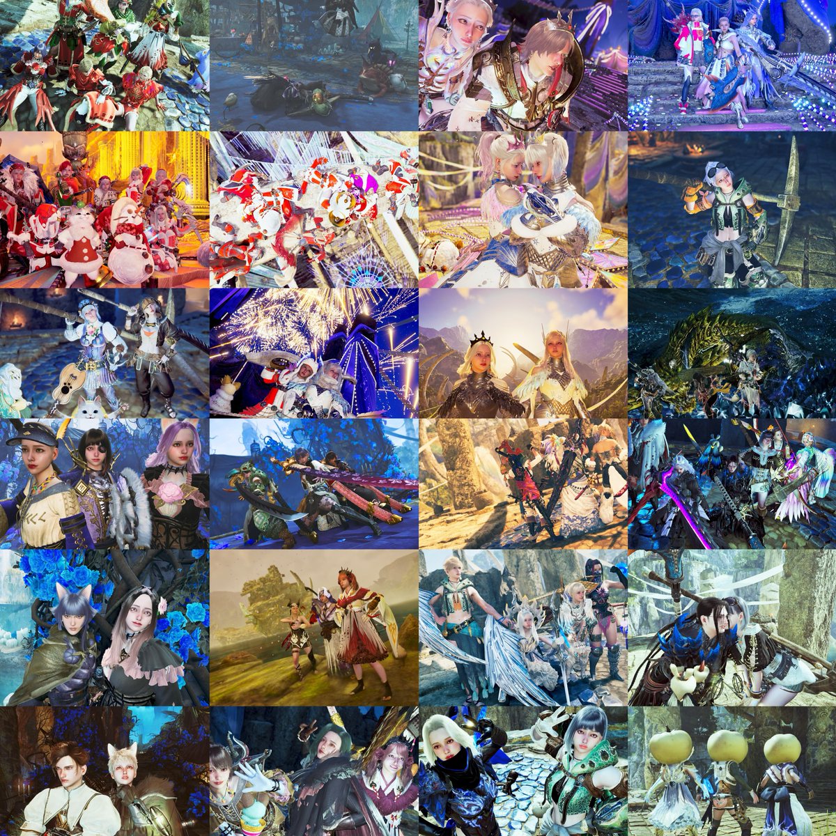 cookchiiicken7's tweet image. 9月～Xをモンハン仕様に変えてフレが1人2人増えたらいいな。と思ってたのが沢山の方々と巡り会えた🥹✨️
たくさん笑ったり、時にはしんみりしたり色んな時間をありがとう！！
皆さんのお陰でモンハン生活がより充実したものになりました。
Xで話した方も一緒にモンハンした方も本当にありがとう🫶