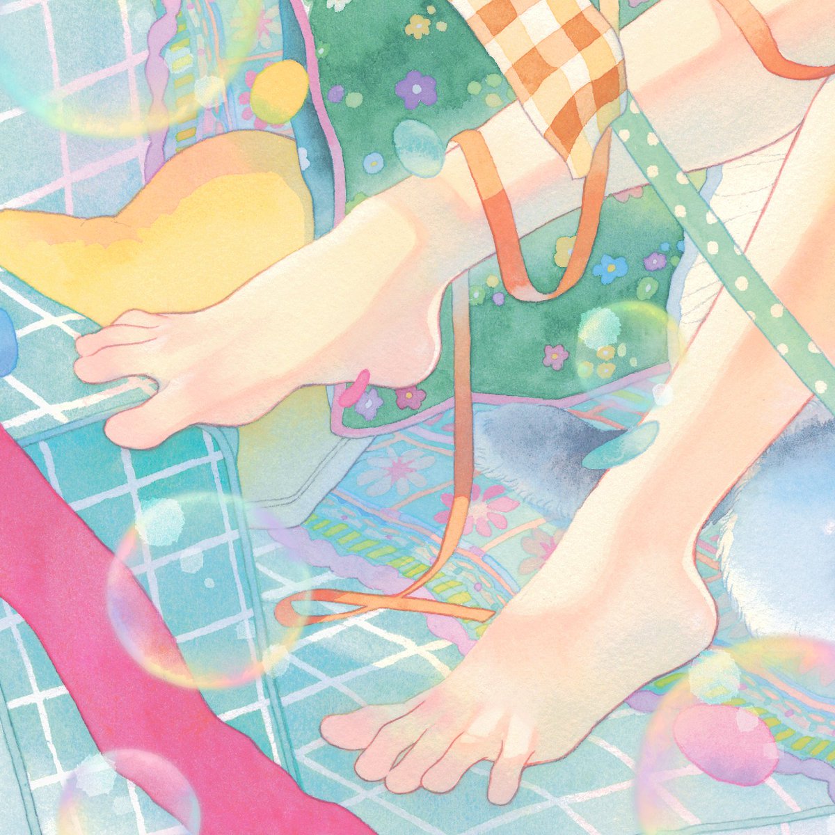 来年もアナログでがんばって脚を描いていきたいです! 