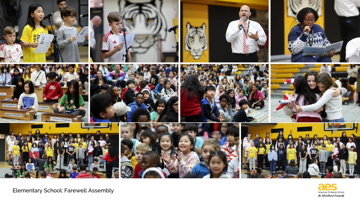 AESDelhi's tweet image. Each semester, we gather in the main gym to honor and say goodbye to classmates who are leaving AES for their next adventure.💛 

Learn more about our Elementary School at buff.ly/TZvlxhC

#AESDelhi #InternationalSchool #ElementarySchool #FarewellAssembly #AESCommunity