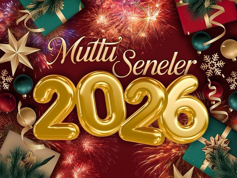 Sağlık, huzur, mutluluk dolu bir yıl olması dileğiyle. Mutlu Yıllar. 🙏 🎉