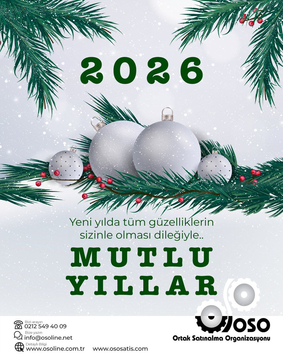 Yeni yılda tüm güzelliklerin sizinle olması dileğiyle..  MUTLU YILLAR 
#2026 #yeniyıl