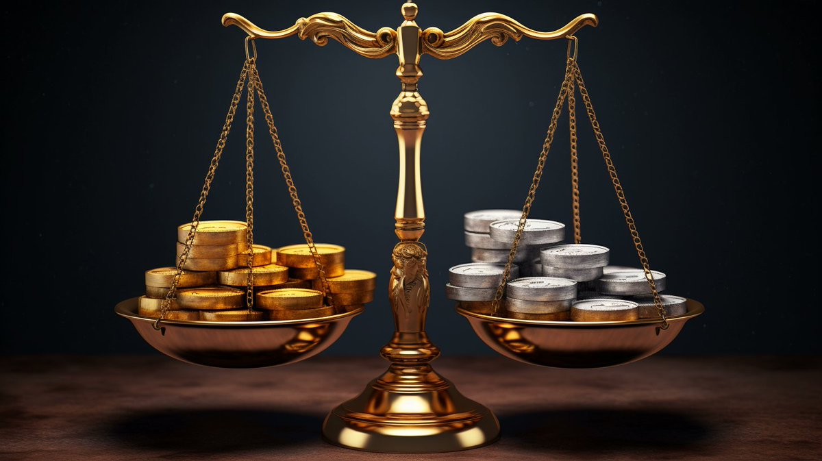 Gold/Silver price ratio: 60:1    

100-year average: 50:1

2011 price ratio: 30:1

1980 price ratio: 17:1

Historical ratio: 15:1