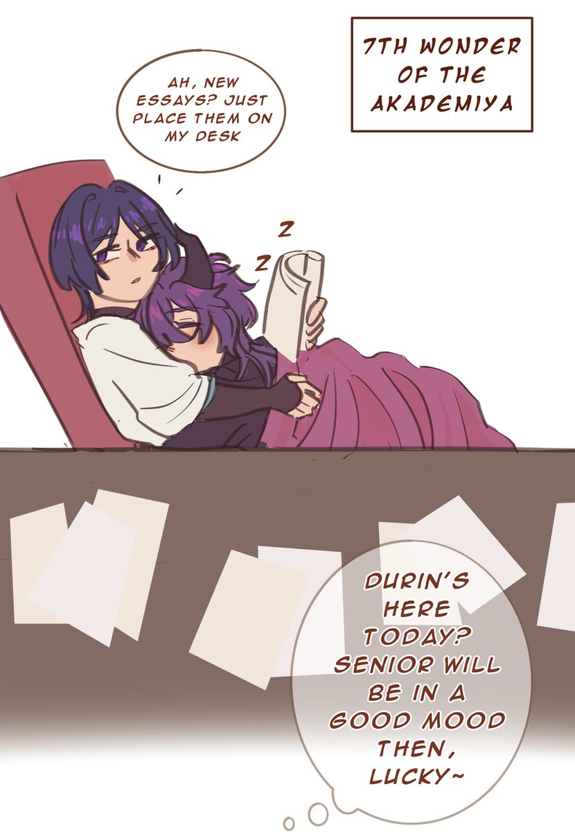 AUskyches's tweet image. Spoiled eepy dragon (pt1) 
#durin #scaramouche #wanderer