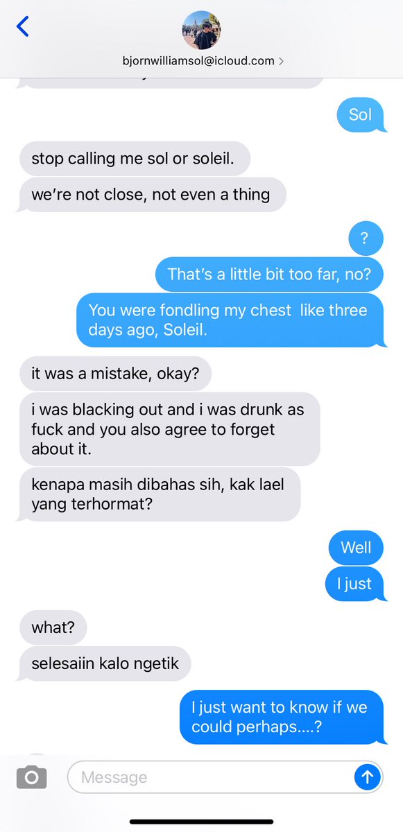 tonhonism's tweet photo. #williamest one tweet au ☆
🔞 w as soleil—e as lael #solael
it was a mistake, and they agreed to forget about it. but what happen when one of them are not forgetting about it? https://t.co/wCGty3gom9