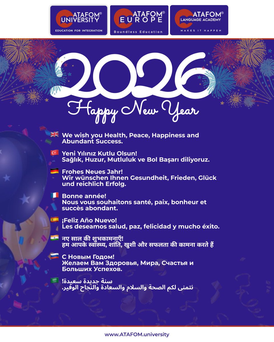 ATAFOM University International tweet media