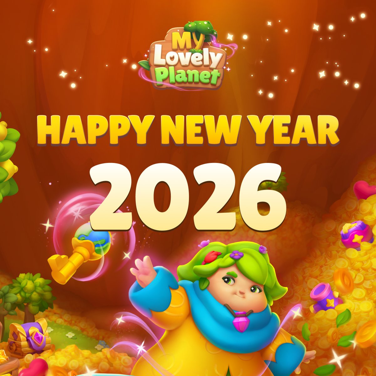 MyLovelyPlanet1's tweet image. Happy New Year 2026!

Thanks to everyone who’s been with us: builders, players, holders, supporters.

We're so excited for what’s next!

Let’s make 2026 bigger, bolder, and more meaningful. 🚀💚