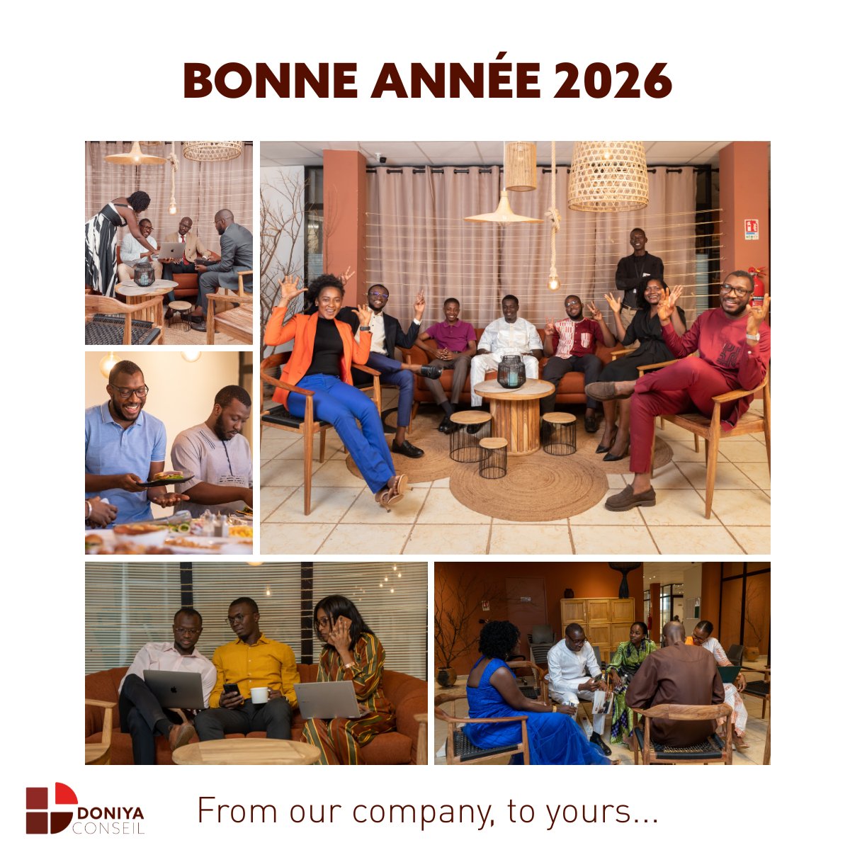 ✨Bonne année 2026!✨

Toute l’équipe de Doniya Conseil vous remercie pour votre confiance et votre engagement à nos côtés.

Que cette nouvelle année soit marquée par des décisions éclairées, des stratégies gagnantes et des projets à fort impact. 

#doniyaconseil #HappyNewYear