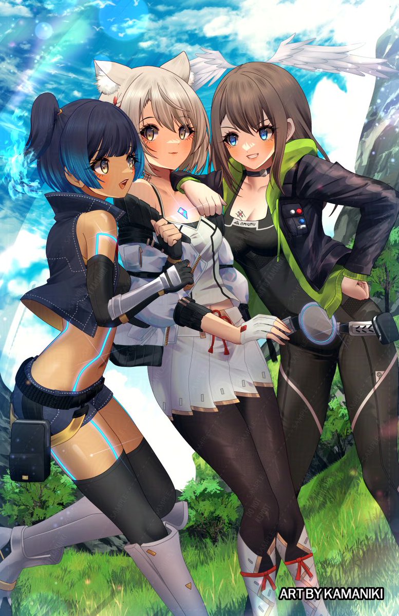 Kamaniki's tweet image. #2025自分が選ぶ今年の4枚
Excited to draw more next year

XENOBLADEEEEEE