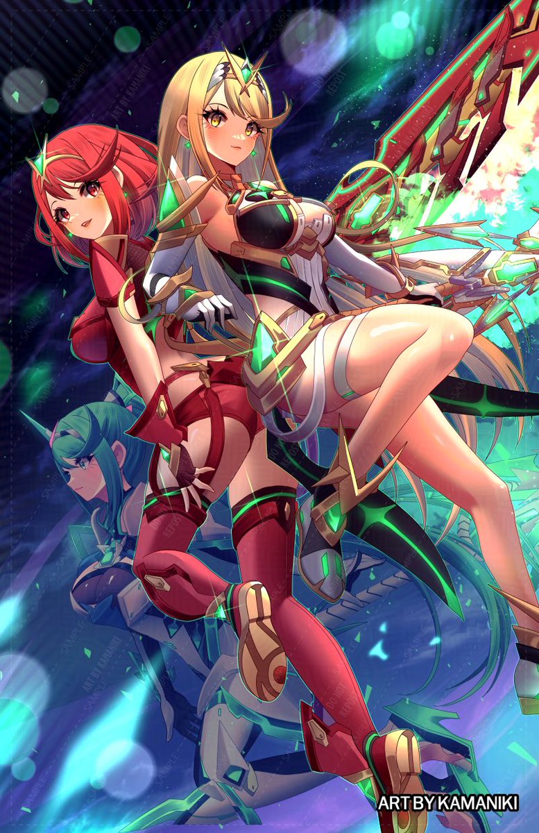 Kamaniki's tweet image. #2025自分が選ぶ今年の4枚
Excited to draw more next year

XENOBLADEEEEEE