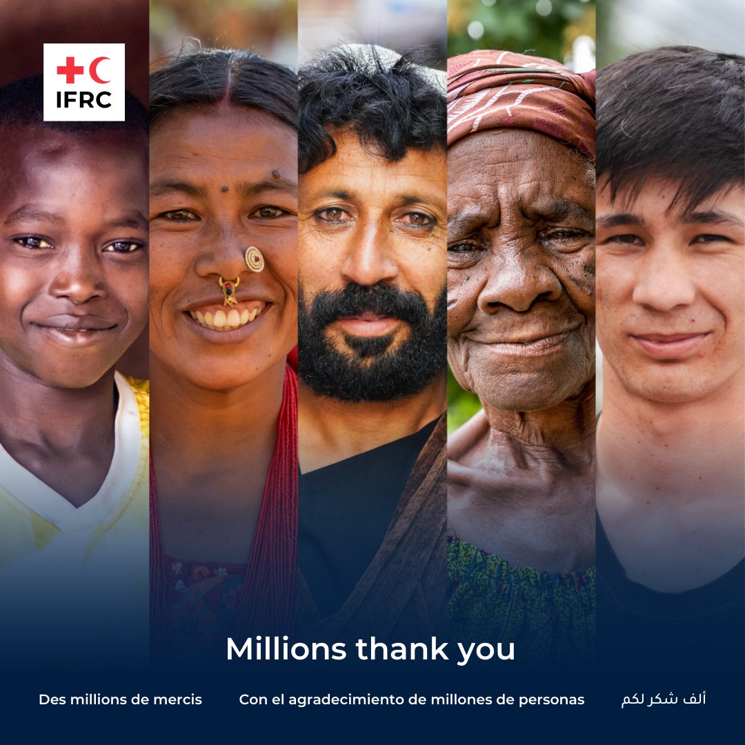 IFRC tweet media