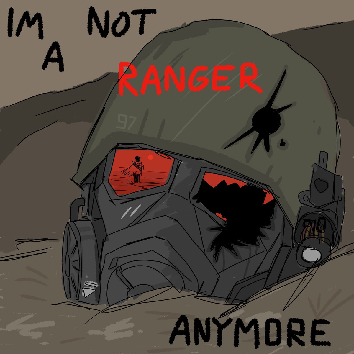 Ayvengoe's tweet photo. This is not a New Year's art, but it is important for me
#Fallout #falloutfanart https://t.co/wMd6WQurR2